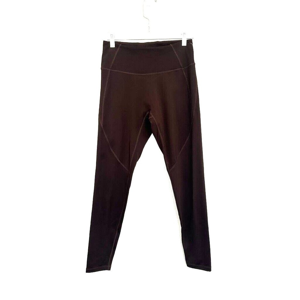 Buff Bunny Full Length Brown Workout Leggings Scu… - image 1